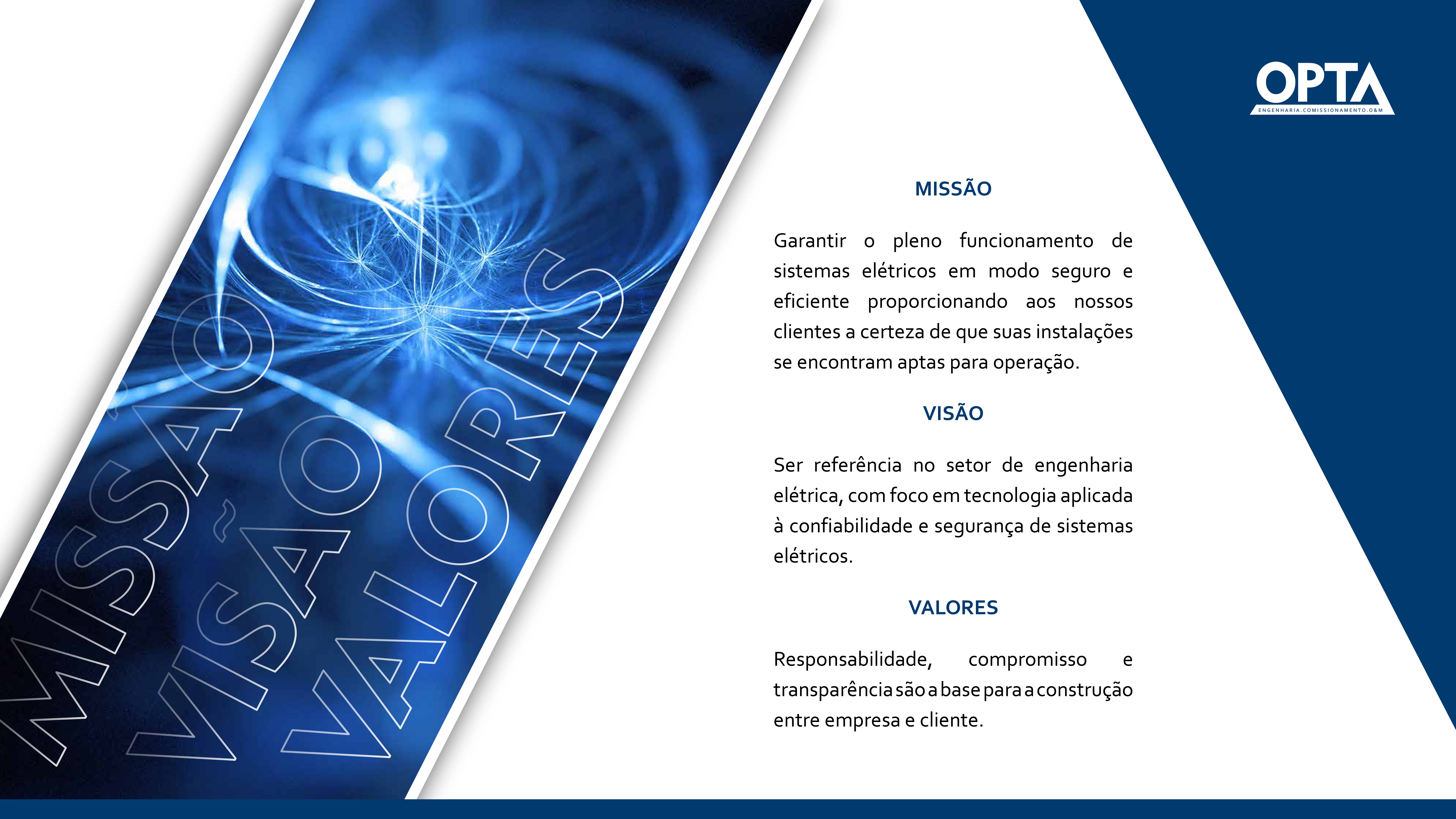 Missão Visão Valores